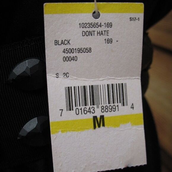 NWT Black Grecian Jersey Dress - Picture 8 of 8